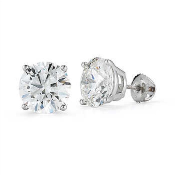 Jewelry - 5⭐️RATED 2 CTW SWAROVSKI STUDS
